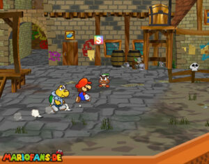 Chapter 1: Castle and Dragon — Paper Mario: The Thousand-Year Door walkthrough screenshot