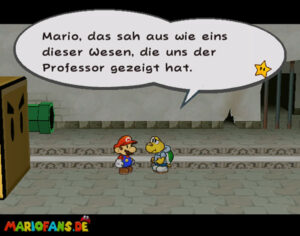 Chapter 1: Castle and Dragon — Paper Mario: The Thousand-Year Door walkthrough screenshot