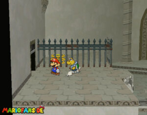 Chapter 1: Castle and Dragon — Paper Mario: The Thousand-Year Door walkthrough screenshot