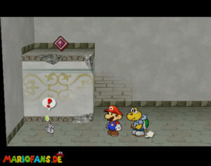 Chapter 1: Castle and Dragon — Paper Mario: The Thousand-Year Door walkthrough screenshot