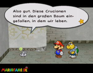 Chapter 1: Castle and Dragon — Paper Mario: The Thousand-Year Door walkthrough screenshot
