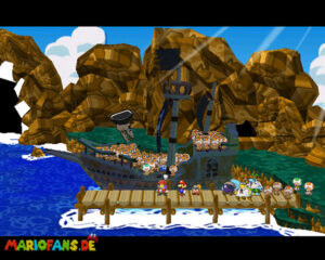Chapter 5: The Key to Pirates — Paper Mario: The Thousand-Year Door walkthrough screenshot
