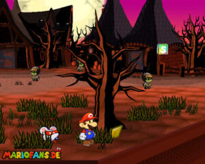 Chapter 7: Mario Shoots the Moon — Paper Mario: The Thousand-Year Door walkthrough screenshot
