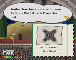 Chapter 7: Mario Shoots the Moon — Paper Mario: The Thousand-Year Door walkthrough screenshot