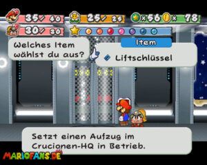 Chapter 7: Mario Shoots the Moon — Paper Mario: The Thousand-Year Door walkthrough screenshot