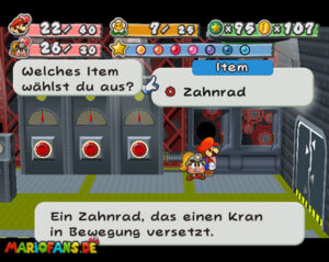 Chapter 7: Mario Shoots the Moon — Paper Mario: The Thousand-Year Door walkthrough screenshot
