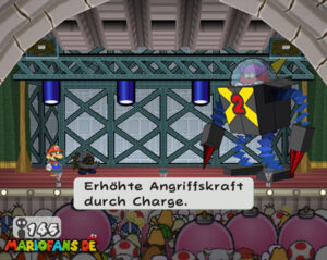 Chapter 7: Mario Shoots the Moon — Paper Mario: The Thousand-Year Door (Nintendo Switch) walkthrough screenshot