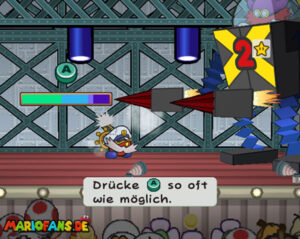 Chapter 7: Mario Shoots the Moon — Paper Mario: The Thousand-Year Door (Nintendo Switch) walkthrough screenshot
