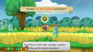 Chapter 1: Castle and Dragon — Paper Mario: The Thousand-Year Door (Nintendo Switch) walkthrough screenshot
