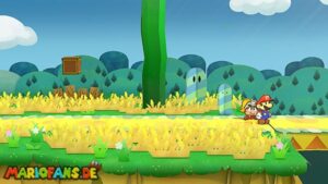 Chapter 1: Castle and Dragon — Paper Mario: The Thousand-Year Door (Nintendo Switch) walkthrough screenshot