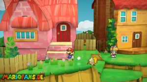 Chapter 1: Castle and Dragon — Paper Mario: The Thousand-Year Door (Nintendo Switch) walkthrough screenshot