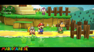 Chapter 1: Castle and Dragon — Paper Mario: The Thousand-Year Door (Nintendo Switch) walkthrough screenshot