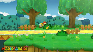 Chapter 1: Castle and Dragon — Paper Mario: The Thousand-Year Door (Nintendo Switch) walkthrough screenshot