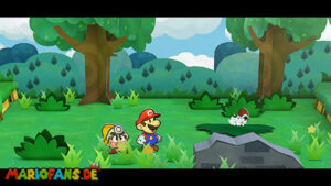 Chapter 1: Castle and Dragon — Paper Mario: The Thousand-Year Door (Nintendo Switch) walkthrough screenshot