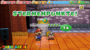 Chapter 1: Castle and Dragon — Paper Mario: The Thousand-Year Door (Nintendo Switch) walkthrough screenshot