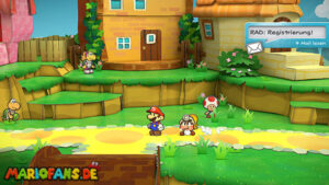 Chapter 1: Castle and Dragon — Paper Mario: The Thousand-Year Door (Nintendo Switch) walkthrough screenshot