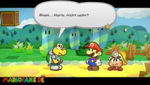 Chapter 1: Castle and Dragon — Paper Mario: The Thousand-Year Door (Nintendo Switch) walkthrough screenshot