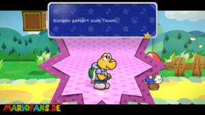 Chapter 1: Castle and Dragon — Paper Mario: The Thousand-Year Door (Nintendo Switch) walkthrough screenshot