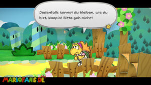 Chapter 1: Castle and Dragon — Paper Mario: The Thousand-Year Door (Nintendo Switch) walkthrough screenshot