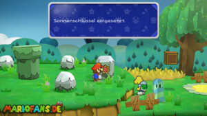 Chapter 1: Castle and Dragon — Paper Mario: The Thousand-Year Door (Nintendo Switch) walkthrough screenshot