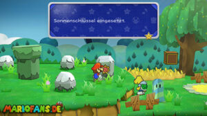 Chapter 1: Castle and Dragon — Paper Mario: The Thousand-Year Door (Nintendo Switch) walkthrough screenshot
