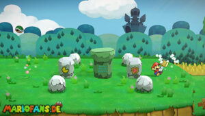 Chapter 1: Castle and Dragon — Paper Mario: The Thousand-Year Door (Nintendo Switch) walkthrough screenshot