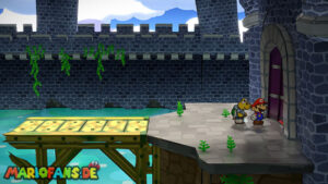 Chapter 1: Castle and Dragon — Paper Mario: The Thousand-Year Door (Nintendo Switch) walkthrough screenshot
