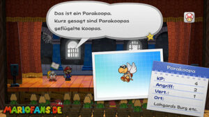 Chapter 1: Castle and Dragon — Paper Mario: The Thousand-Year Door (Nintendo Switch) walkthrough screenshot