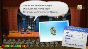 Chapter 1: Castle and Dragon — Paper Mario: The Thousand-Year Door (Nintendo Switch) walkthrough screenshot