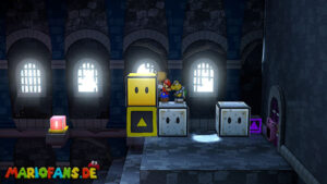 Chapter 1: Castle and Dragon — Paper Mario: The Thousand-Year Door (Nintendo Switch) walkthrough screenshot