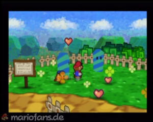 Pleasant Path and Koopa Village — Paper Mario walkthrough screenshot