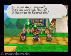 Pleasant Path and Koopa Village — Paper Mario walkthrough screenshot