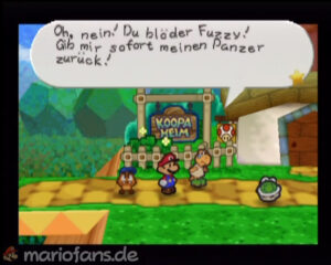 Pleasant Path and Koopa Village — Paper Mario walkthrough screenshot