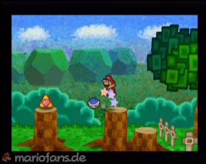 Pleasant Path and Koopa Village — Paper Mario walkthrough screenshot