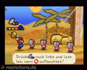 Dry Dry Desert — Paper Mario walkthrough screenshot