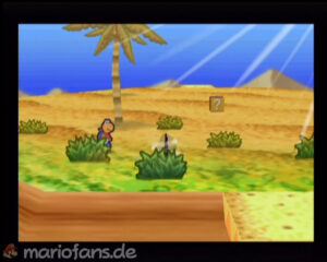 Dry Dry Desert — Paper Mario walkthrough screenshot