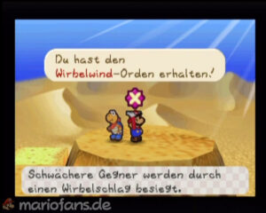 Dry Dry Desert — Paper Mario walkthrough screenshot