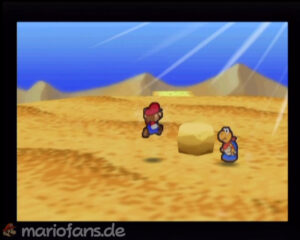 Dry Dry Desert — Paper Mario walkthrough screenshot