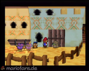 Dry Dry Desert — Paper Mario walkthrough screenshot