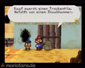 Dry Dry Desert — Paper Mario walkthrough screenshot