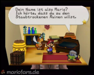 Dry Dry Desert — Paper Mario walkthrough screenshot