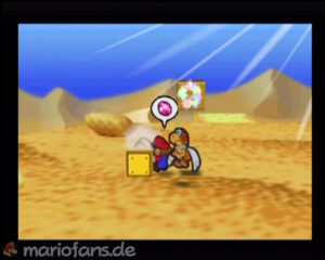 Dry Dry Desert — Paper Mario walkthrough screenshot