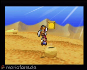 Dry Dry Desert — Paper Mario walkthrough screenshot