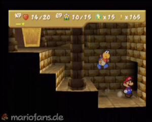 Dry Dry Ruins — Paper Mario walkthrough screenshot