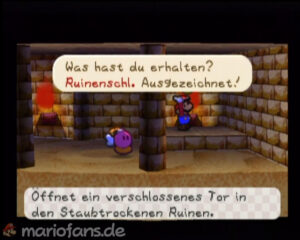Dry Dry Ruins — Paper Mario walkthrough screenshot