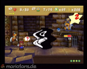 Dry Dry Ruins — Paper Mario walkthrough screenshot