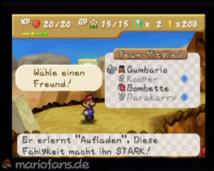 Interlude before Chapter 3 — Paper Mario walkthrough screenshot