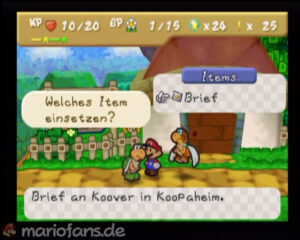 Interlude before Chapter 3 — Paper Mario walkthrough screenshot