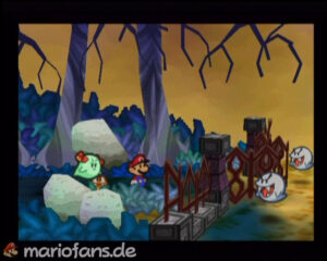 Boo's Mansion — Paper Mario walkthrough screenshot