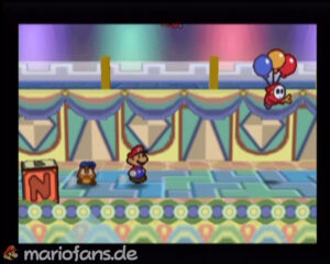 Shy Guy's Toy Box — Paper Mario walkthrough screenshot